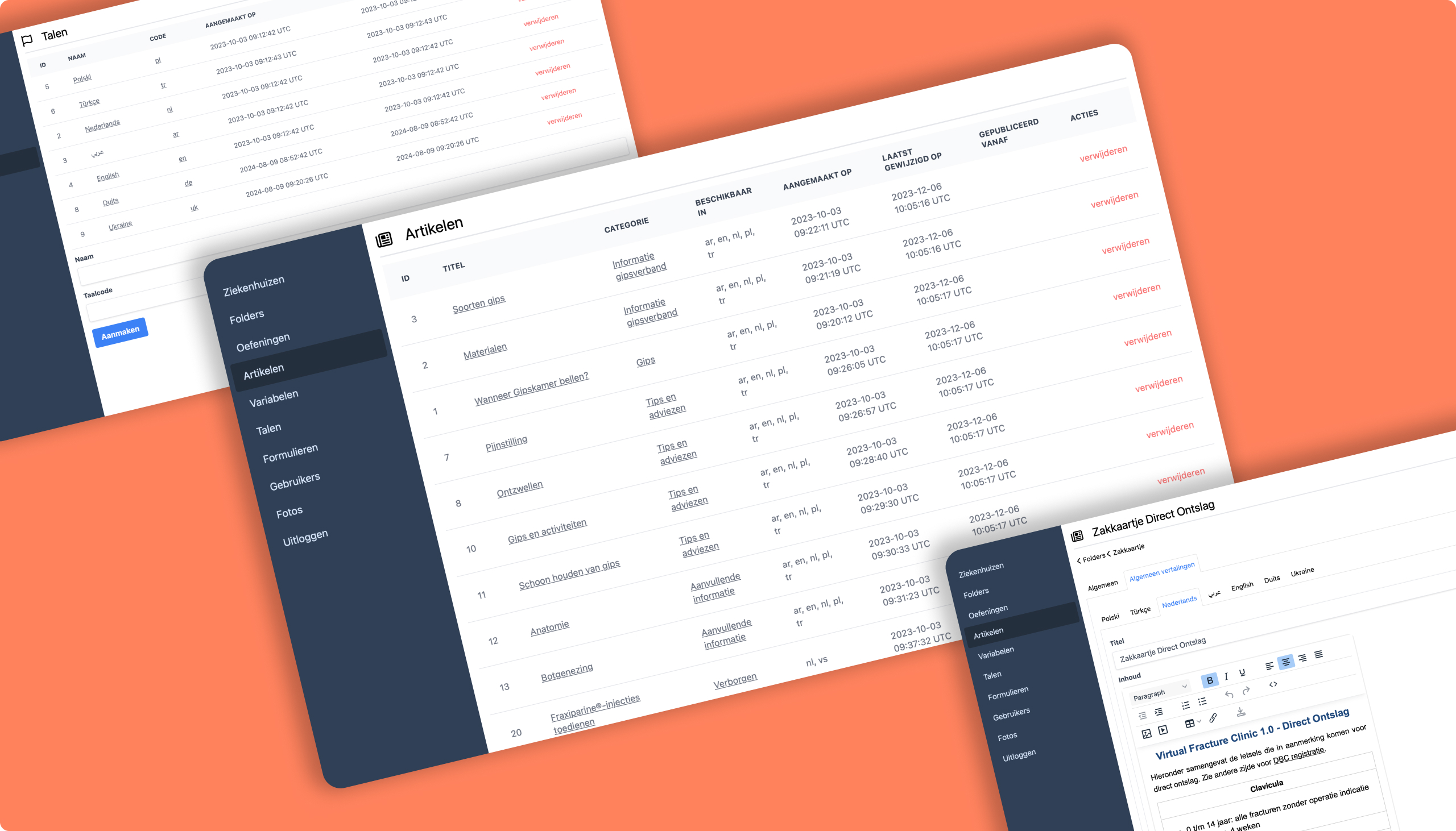 Virtual Fracture Care - artikelen